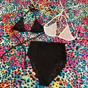 Sheer lingerie bundle